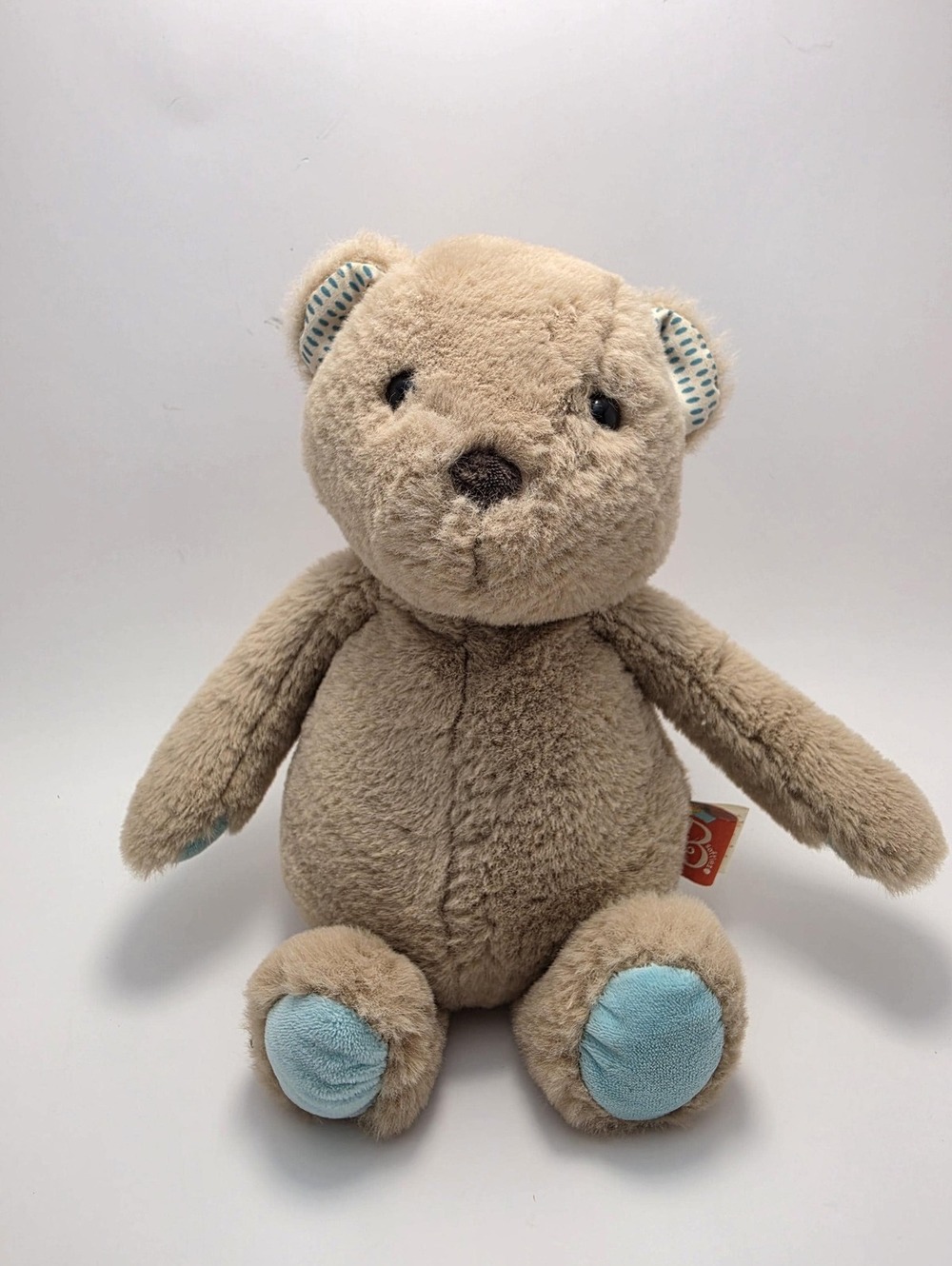 Vintage B Softies "Cara" the Tan Bear Plush (9 inch)